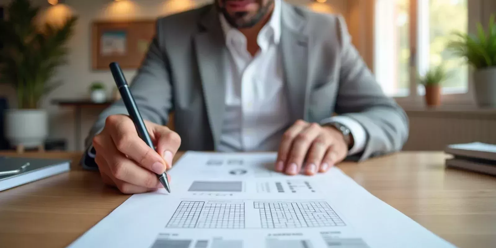 Comprador analizando prioridades y renuncias antes de comprar una vivienda en Madrid