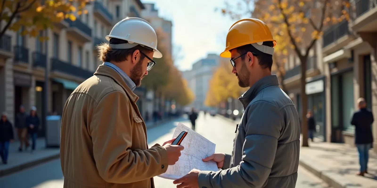 Comprador comprobando si una zona de Madrid encaja con sus rutinas antes de comprar vivienda